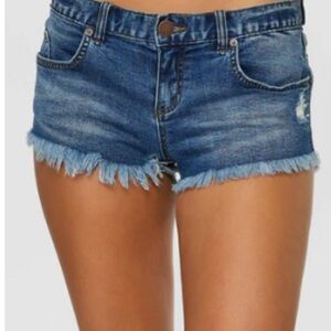 Denim Blue Women's Shorts